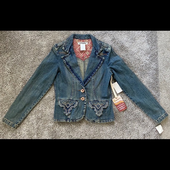 Z. Cavaricci Jean Jacket - Picture 1 of 1